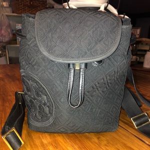 Black Tory Burch back pack